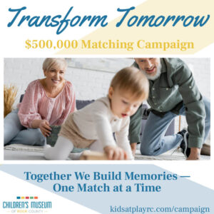 Transform Tomorrow Matching Campaign banner